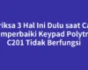 Periksa 3 Hal Ini Dulu saat Cara Memperbaiki Keypad Polytron C201 Tidak Berfungsi