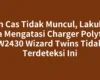 Ikon Cas Tidak Muncul, Lakukan Cara Mengatasi Charger Polytron W2430 Wizard Twins Tidak Terdeteksi Ini