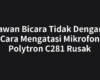 Lawan Bicara Tidak Dengar? Cara Mengatasi Mikrofon Polytron C281 Rusak