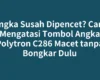 Angka Susah Dipencet? Cara Mengatasi Tombol Angka Polytron C286 Macet tanpa Bongkar Dulu
